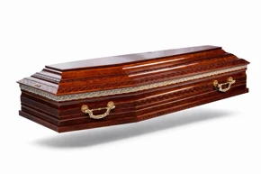 Гроб «Резной», коричневый — каталог гробов Колодищи